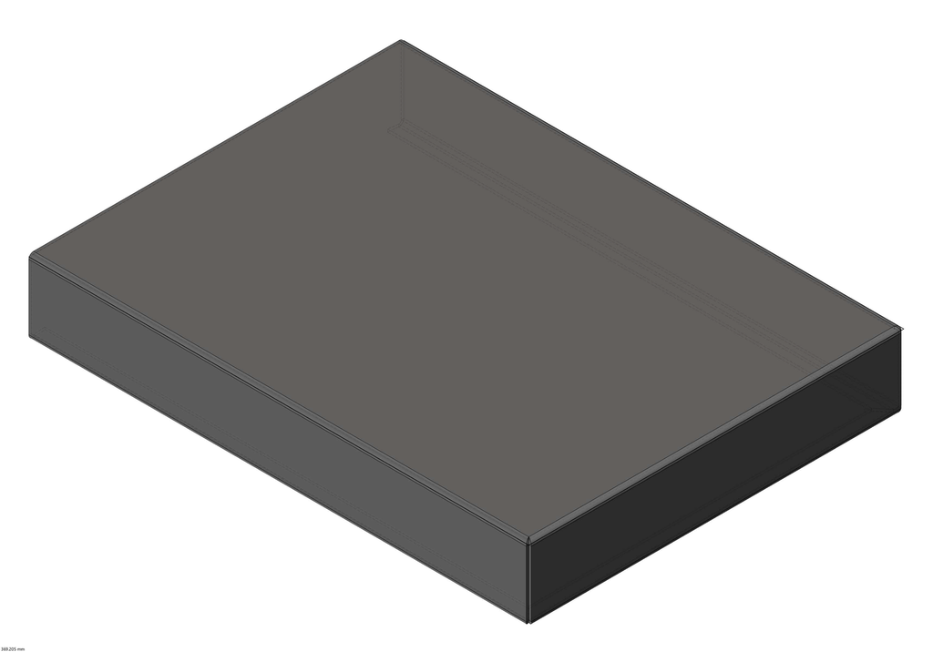 Capot à embout fermé Aluminium 3.0 mm