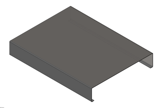 Capot Droit Aluminium 3.0 mm