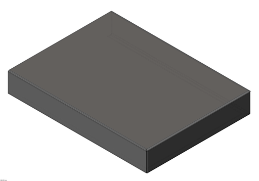 Capot à embout fermé Aluminium 2.0 mm